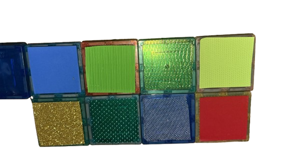 Tactile Magna squares.
