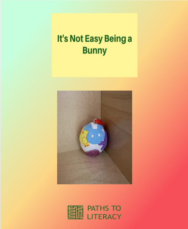 It's not easy being a bunny pin.