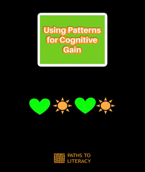Using Patterns for Cognitive Gain pin.