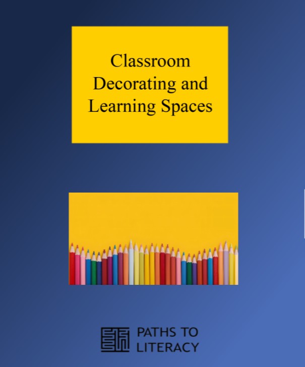 Classroom decorating and learning spaces pin.