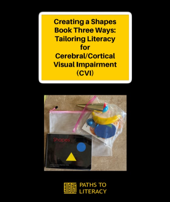 Creating a Shapes book for CVI pin.