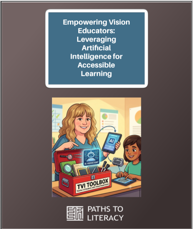 Empowering vision educators title pin.