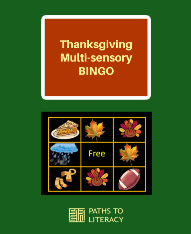 Thanksgiving BINGO pin.