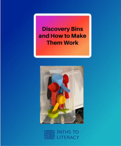 Discovery Bins and How to Make them Work pin.