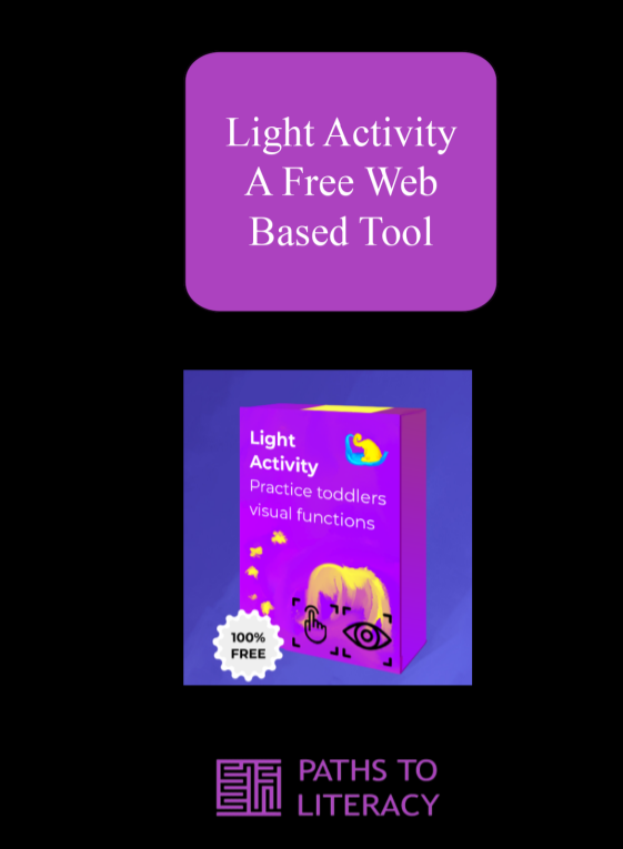 Light Activity App to Improve Visual Functions Paths to Literacy